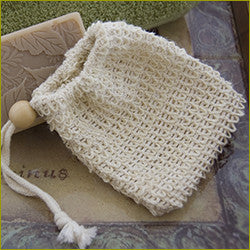 Natural Sisal Body Scrub Soap Pocket - Autumn's  Eve